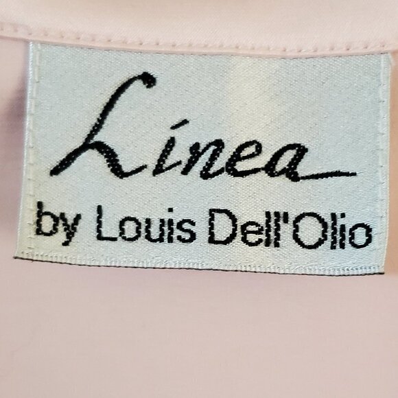 Linea By Louis Dell'Olio Blush Pink Wing Collar Swing Topper Size 3X - Picture 6 of 9